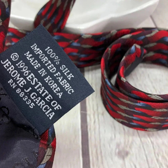 J. Garcia silk tie - Picture 6 of 7